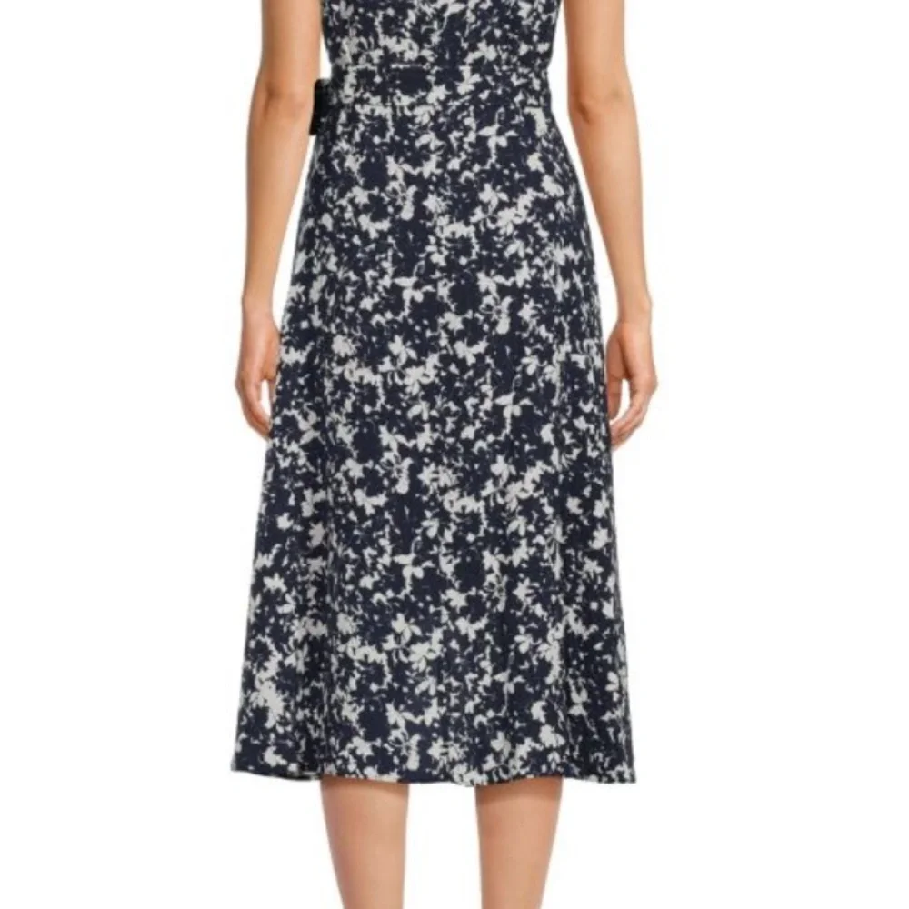 DKNY
Floral High Low Faux Wrap Dress Size 10 - Picture 10 of 10
